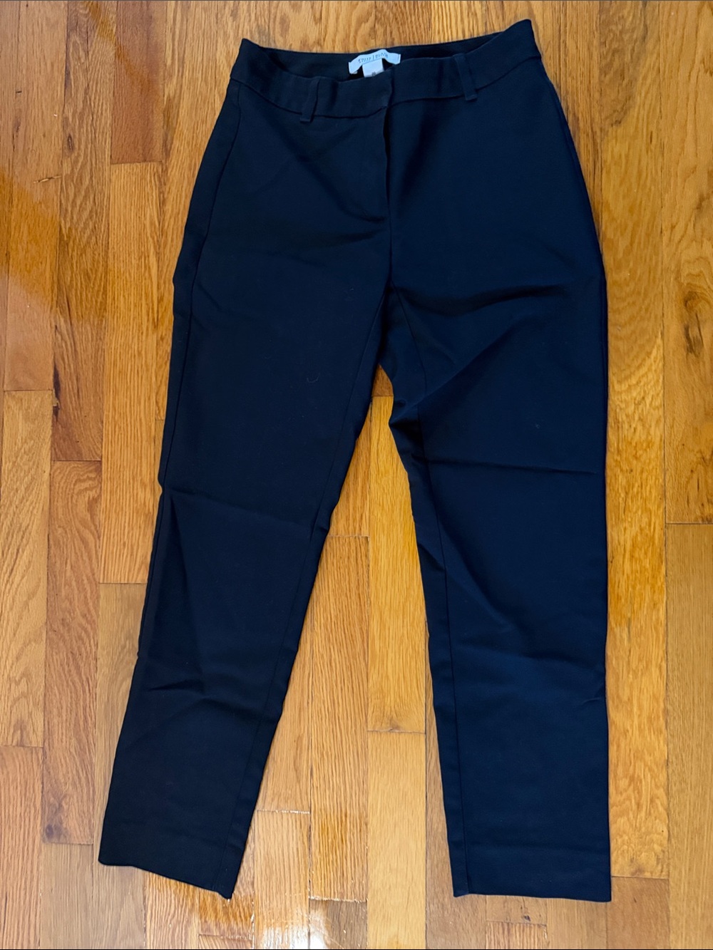 White House Black Market Black Cropped Ankle Pants
